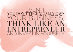 invest in yourself